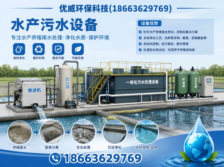 潍城区水产污水设备展示图